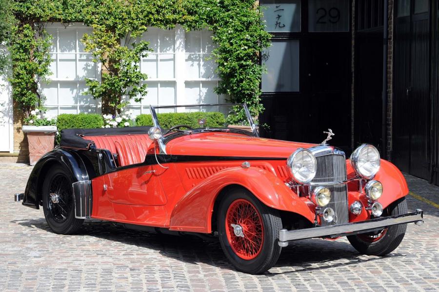  Alvis 4.3 Litre Short Chassis Vanden Plas Tourer 1938 года  (фото 1 из 9)
